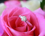 バラと指輪